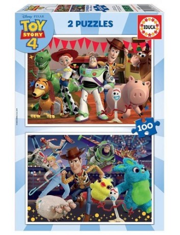 PUZZLE 2X100 TOY STORY 4
