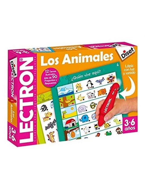 LECTRON LAPIZ LOS ANIMALES...