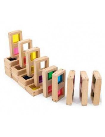DOMINO TRANSLUCIDO DE COLORES