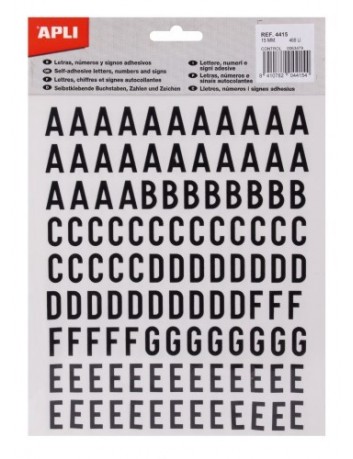 LETRAS Y NUMEROS ADHESIVOS...