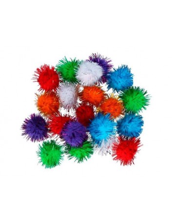 POMPONES BRILLANTES...