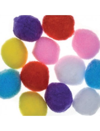 POMPONES COLOR SURTIDO 12...