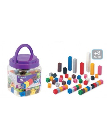 MULTICUBOS 2cm DE LADO 100...