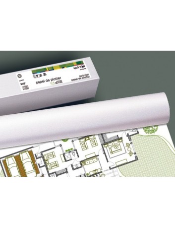 BOBINA PAPEL PLOTTER 80 gr....