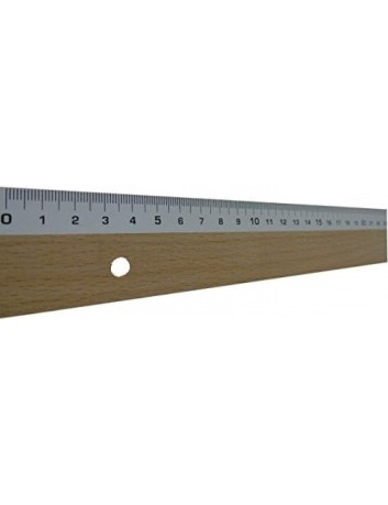 REGLA DE MADERA 60 cm....