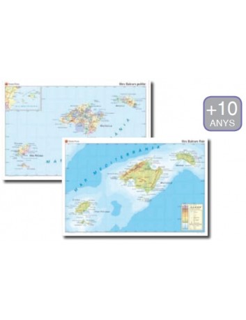 MAPA MURAL  F/P 140x100cm
