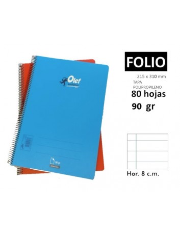 BLOCK ESPIRAL Fº 80...