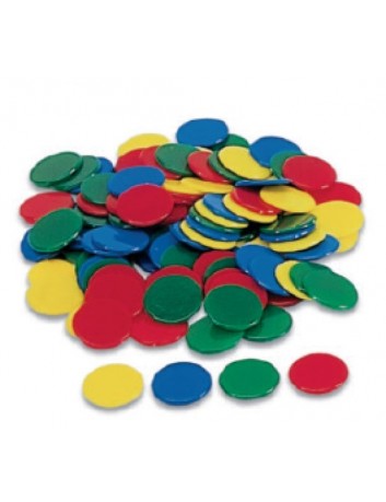 BOLSA 100 FICHAS COLORES