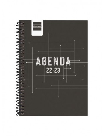 AGENDA ESCOLAR CON ESPIRAL...