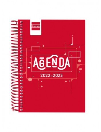 AGENDA ESCOLAR CON ESPIRAL...