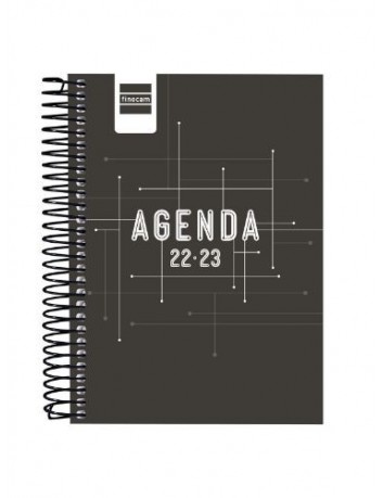 AGENDA ESCOLAR CON ESPIRAL...