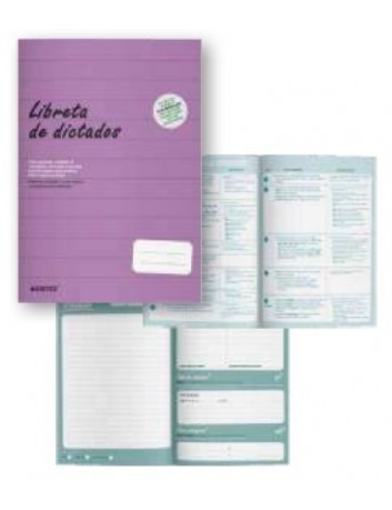 LIBRETA DE DICTADOS EN...