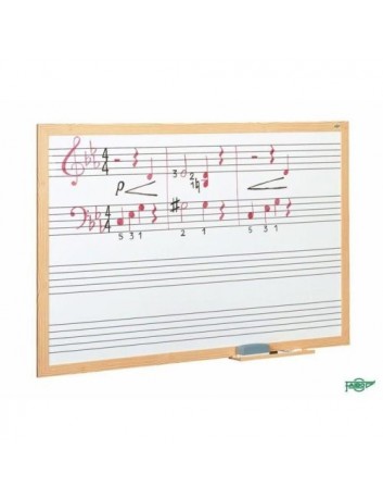 PIZARRA P/MUSICA BLANCA...
