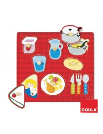 PUZZLE EN MADERA -  7 piezas