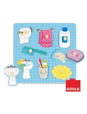 PUZZLE EN MADERA -  7 piezas