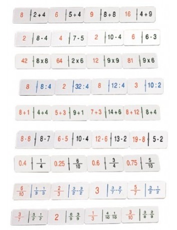 DOMINO DE MATEMATICAS