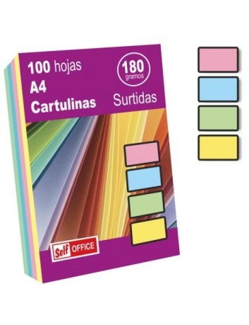 CARTULINA COLORES 4...